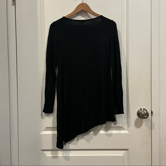 Eileen Fisher Long Sleeve Asymmetrical Top - Picture 3 of 3
